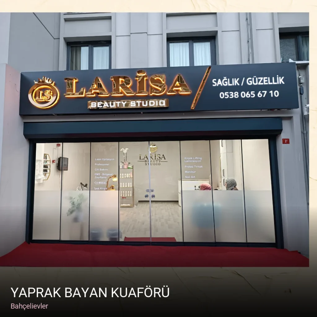 Bahçelievler Yaprak Bayan Kuaförü — Saç Bakımı, Keratin