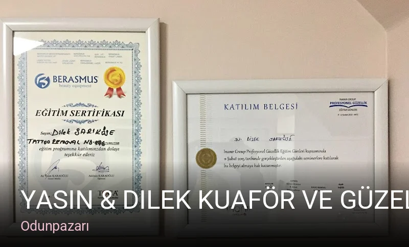 Odunpazarı Yasin & Dilek Kuaför Ve Güzellik Salonu — Saç Bakımı, Keratin