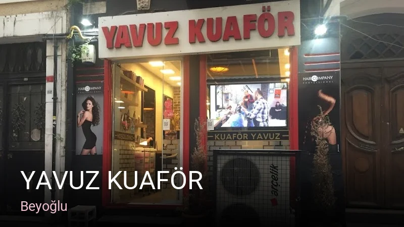 Beyoğlu Yavuz Kuaför — Saç Bakımı, Keratin