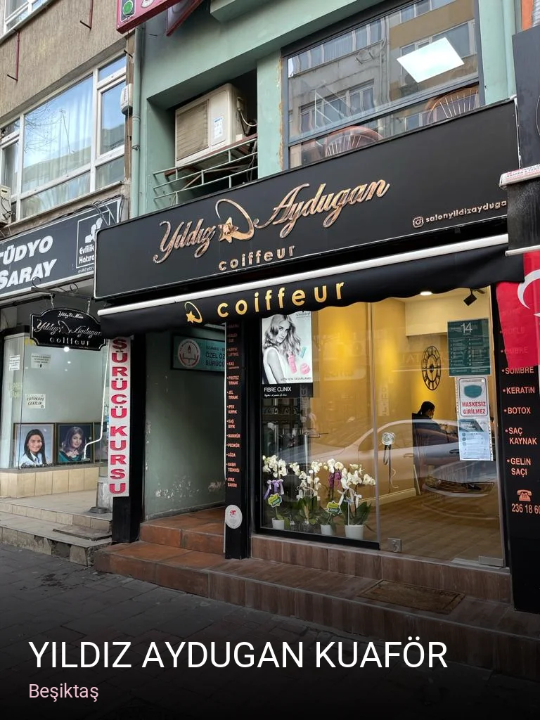 Beşiktaş Yıldız Aydugan Kuaför — Saç Bakımı, Keratin