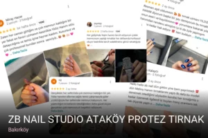 Bakırköy ZB Nail Studio Ataköy Protez Tırnak — Kalıcı Oje