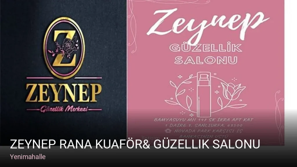 Yenimahalle Zeynep Rana Kuaför& Güzellik Salonu — Manikür, Pedikür, Cilt Bakımı