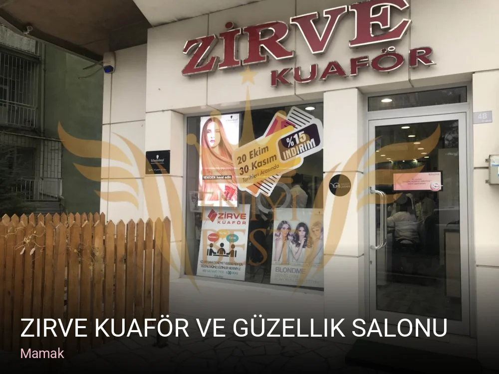 Mamak Zirve Kuaför ve Güzellik Salonu — Saç Bakımı, Keratin